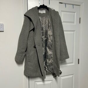 Jessica Simpson Textured Gray Coat